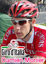 Giro d'Italia 2010 : Damien Monier en solo vers sa première victoire pro en haut de Peio Terme