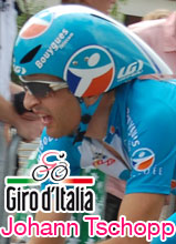 20ème étape du Giro d'Italia 2010 : Johann Tschopp la remporte avec la classe