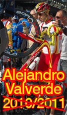 Alejandro Valverde (Caisse d'Epargne) suspended until the end of 2011, his 2010 results cancelled