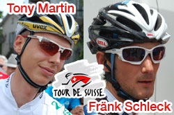 2010 Tour of Switzerland: a surprising end, the time trial for Tony Martin, the final victory for Fränk Schleck