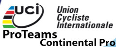 De UCI kondigt de eerste lijsten van \'ProTeam\' en Professional Continental ploegen aan en toont het ploegenklassement