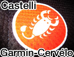 Castelli continues sponsoring a pro cycling team, with Garmin-Cervélo