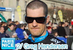 Greg Henderson (Team Sky) remporte la 2me tape de Paris-Nice 2011