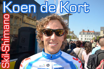 Exclusief interview Koen de Kort (Skil-Shimano) de dag voor Parijs-Roubaix 2011