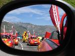 De mooiste foto van de reclamecaravaan Tour de France 2006