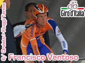 Giro d'Italia 2011: Francisco Ventoso wint de sprint voor de 6de etappe voor favoriet Petacchi