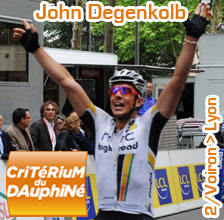 John Degenkolb klimt naar de top in Lyon tijdens de Critérium du Dauphiné 2011 (+foto's)