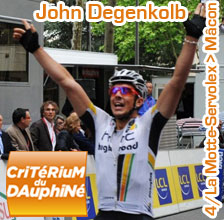 John Degenkolb takes his second stage win in Mâcon in the Critérium du Dauphiné 2011