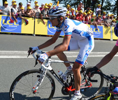 Tour de France 2011 : Jérémy Roy, désolé de ne pas avoir la combativité