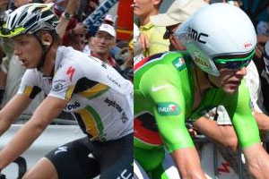 Tony Martin replays the Dauphin time trial, Cadel Evans can celebrate a future Tour de France 2011 win