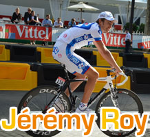 Jérémy Roy (FDJ), super combative rider of the Tour de France 2011: attacking is my way of riding