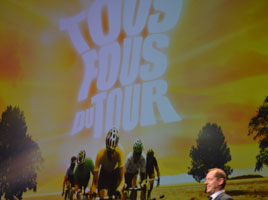 Video flashback on the official presentation of the Tour de France 2012
