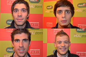 Prijsuitreiking Coupe de France LNC: de renners maken de balans op voor 2011