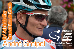 3de etappeoverwinning voor André Greipel, de eindoverwinning in de Tour Down Under 2012 voor Simon Gerrans