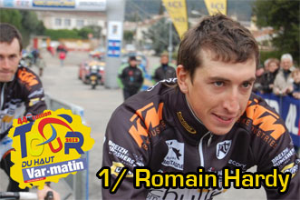 Romain Hardy wins the first stage of the Tour du Haut Var-Matin 2012