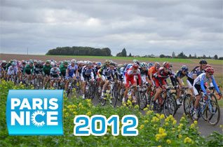 The list of participating riders in Paris-Nice 2012 and their numbers