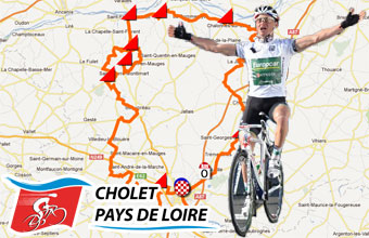 Cholet-Pays de Loire 2012: its race route on Google Maps and its list of participating riders (and the bib numbers)