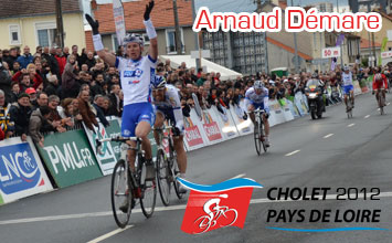 Arnaud Démare maakt zijn belofte waar in Cholet !