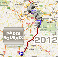 Parijs-Roubaix 2012: het parcours, de kasseistroken en andere details over de Hel van het Noorden