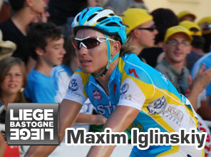 Maxim Iglinskiy, surprise winner of Liège-Bastogne-Liège 2012