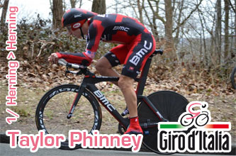 Taylor Phinney makes his dream come true and wins the Giro d'Italia 2012 time trial in Herning!