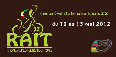 Le parcours du Rhône Alpes Isère Tour 2012 sur Google Maps, les profils, les itinéraires horaires et les équipes