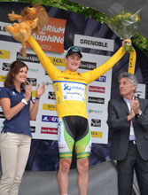 Critérium du Dauphiné 2012: the prologue for the Australian Luke Durbridge