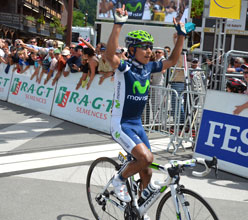 Critérium du Dauphiné 2012 : 6/ les Colombiens à la fête sur la route vers Morzine !