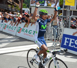 Critérium du Dauphiné 2012: 6/ een Colombiaans feestje op weg naar Morzine!