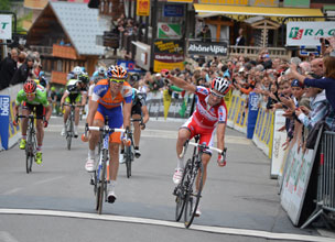 Critérium du Dauphiné 2012 : 7/ the stage for Dani Moreno, Wiggo goes for yellow!