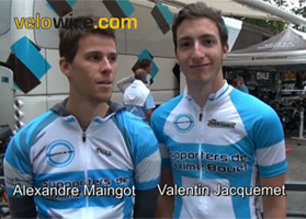 Iedereen voor Maxime Bouet met de 'Supporters de Max'!