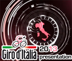 The Giro d'Italia 2013/Tour of Italy 2013 presented in Milan!