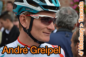André Greipel breekt een record: 13de etappeoverwinning in de Tour Down Under!