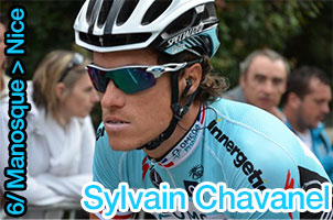 Parijs-Nice 2013: Sylvain Chavanel wint de etappe in Nice in de sprint