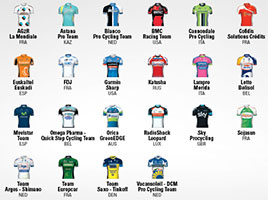 Teams selection of the Tour de France 2013: the wildcards announced - 100% French