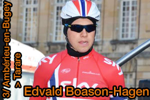 Critérium du Dauphiné 2013: Edvald Boasson Hagen wins the sprint in Tarare