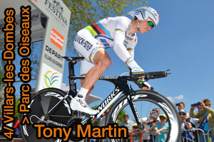 Critérium du Dauphiné 2013: Tony Martin without a surprise, Rohan Dennis in yellow