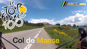 Demain le Col de Manse sera escaladé dans la partie finale de l'étape du Tour - découvrez le en vidéo !