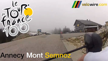 Le Mont Semnoz en juge de paix de l'étape du Tour de demain - le parcours en vidéo !