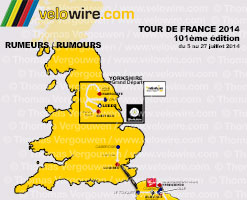 Tour de France 2014 : les rumeurs sur le parcours et les tapes !