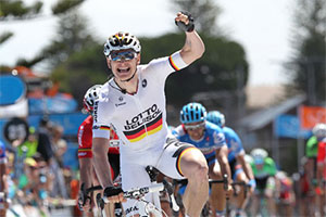 Andr Greipel prend sa victoire tant attendue au Tour Down Under 2014