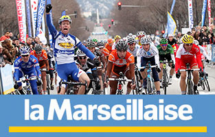 Kenneth Vanbilsen (Topsport Vlaanderen-Baloise) winner of the Marseillaise 2014!