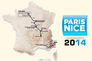 The Paris-Nice 2014 race route has officially been announced: no time trial