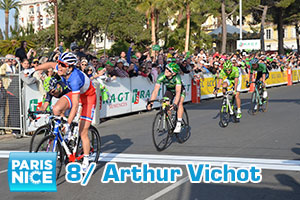 Arthur Vichot shining under the sun in Nice, final victory for Carlos Betancur