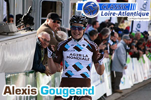 Alexis Gougeard continue la belle série d'AG2R La Mondiale sur la Classic Loire Atlantique