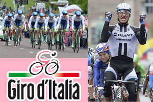 A summary of the 3 Irish stages of the Tour of Italy 2014