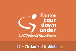 The participating riders in the Santos Tour Down Under 2015 and their numbers