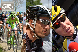 De deelnemerslijst van Parijs-Roubaix 2016 en hun rugnummers