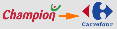 Champion wordt Carrefour Champion wordt Carrefour