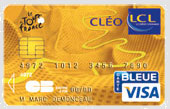 VISA creditcard LCL Tour de France